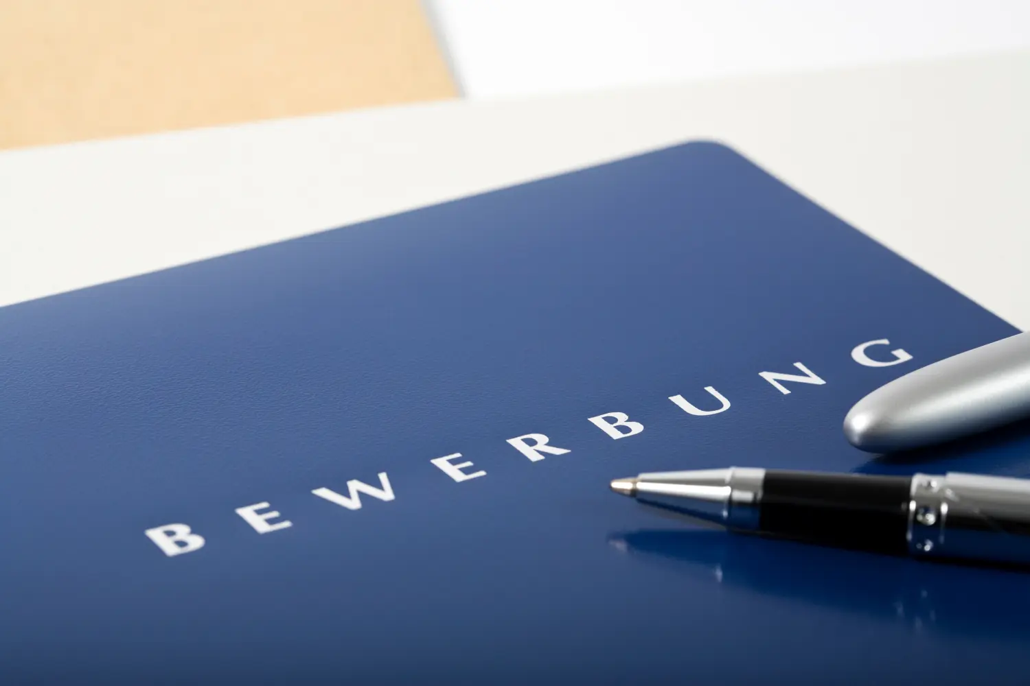 Werbungsmappe mit Kugelschreiber